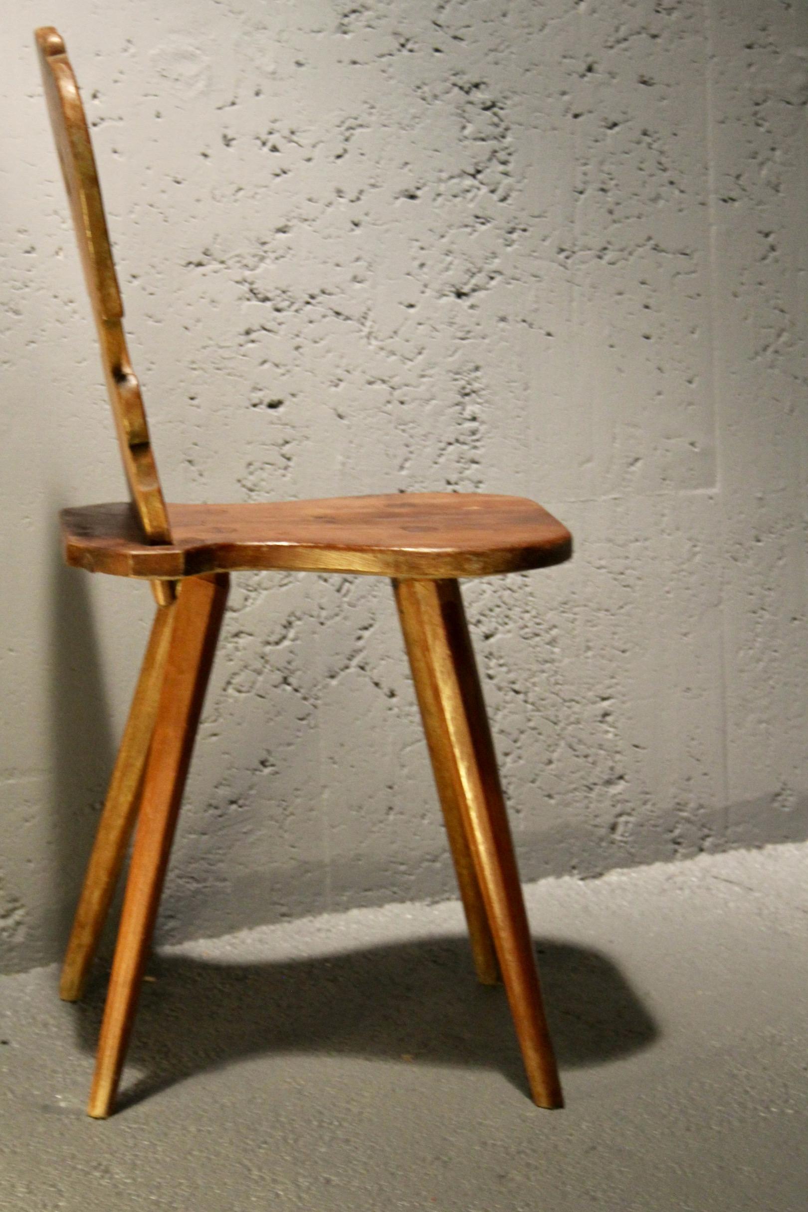 Schweizer Alm Escabelle B 100 (Holz) im Angebot