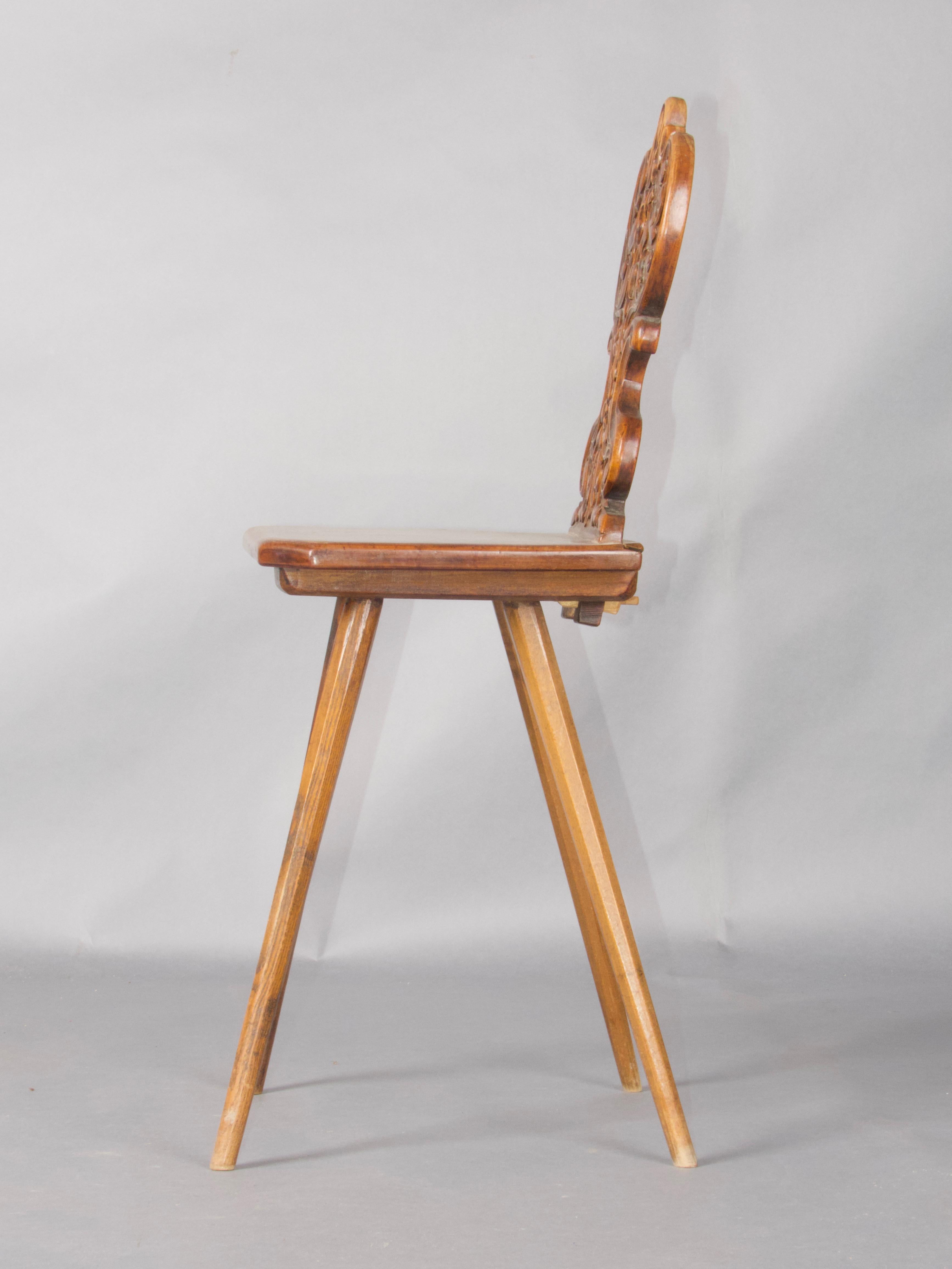 Swiss alp escabelle B 67 For Sale 3