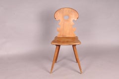 Swiss Alp , folk art , Escabelle