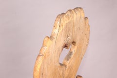 Swiss Alp, folk art , Escabelle