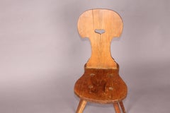 Swiss Alp, folk art , Escabelle