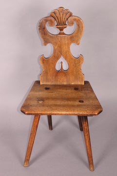 Alpi svizzere, arte popolare , Escabelle