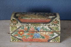 Swiss alp painted box