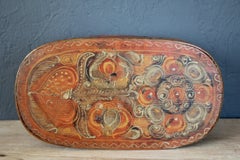 Swiss alp painted box