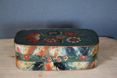 Swiss alp painted box