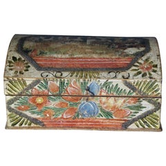 Swiss alp painted box