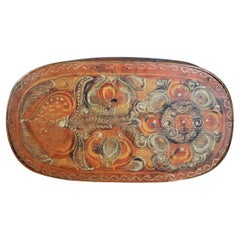 Swiss alp painted box