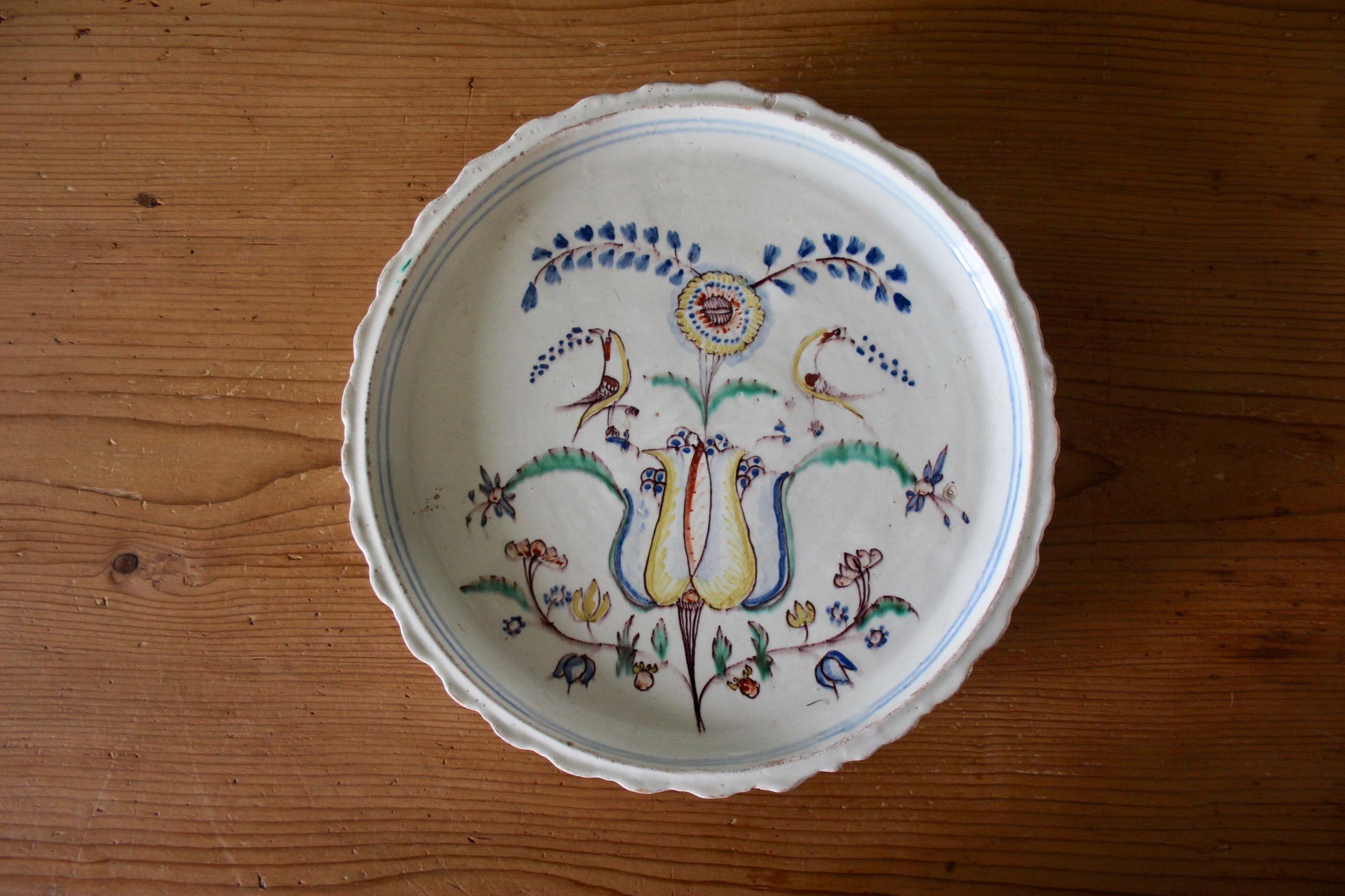 Swiss alp pottery  In Good Condition For Sale In grand Lancy, CH