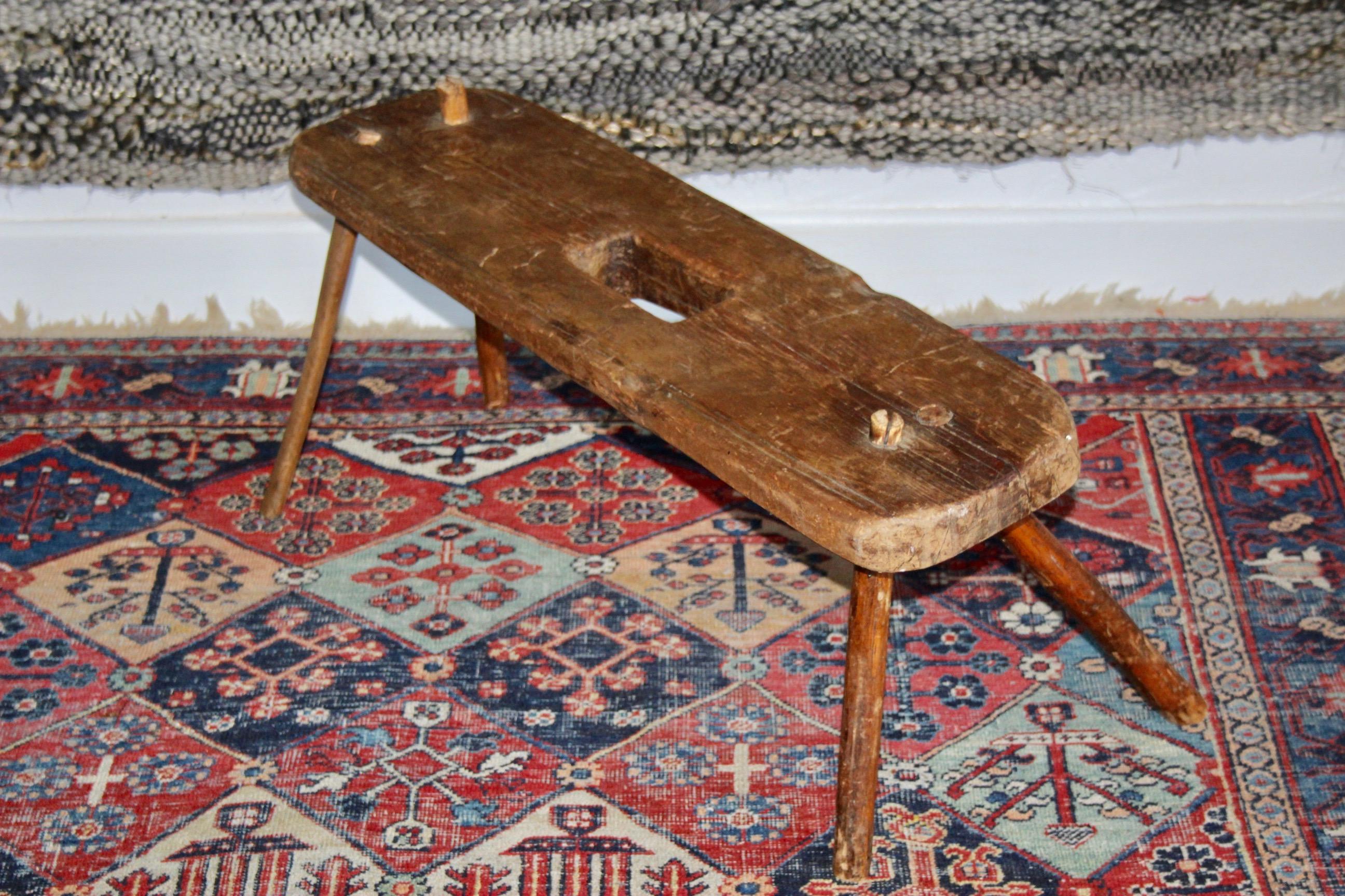 Swiss alp stool  For Sale 3