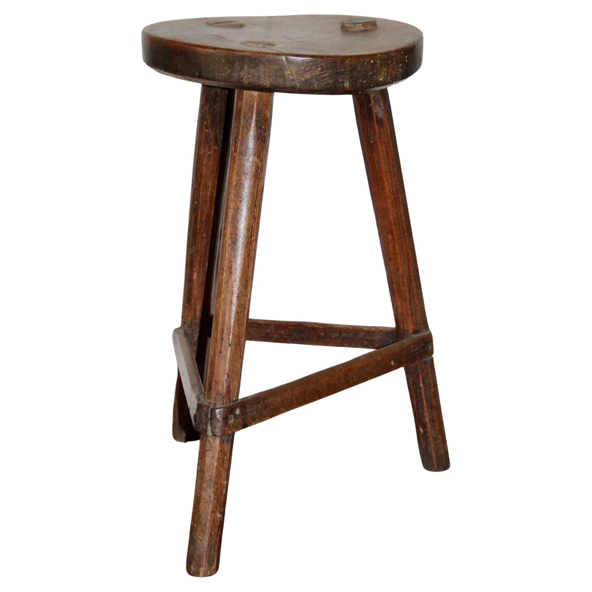 Swiss alp tripode stool