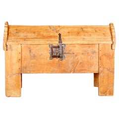 Antique Swiss Alp Trunk from Wallis Place