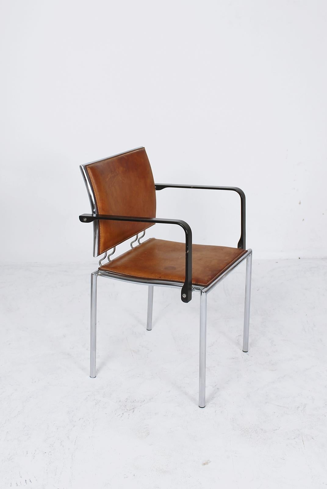 Timeless design armchair by Dietiker, Switzerland.
