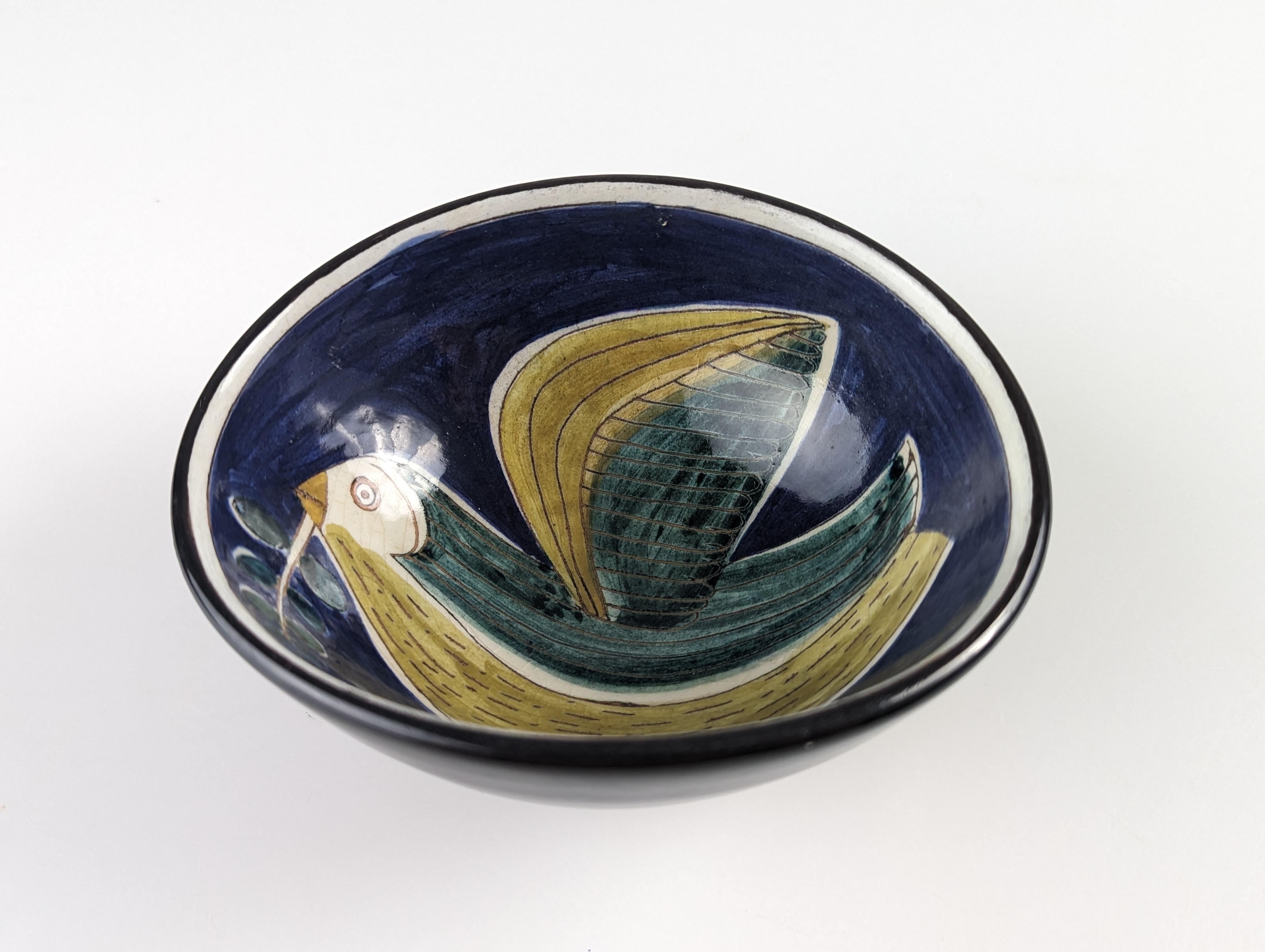 Mid-Century Modern Swiss Art Pottery Luzern Handarbeit 1950s