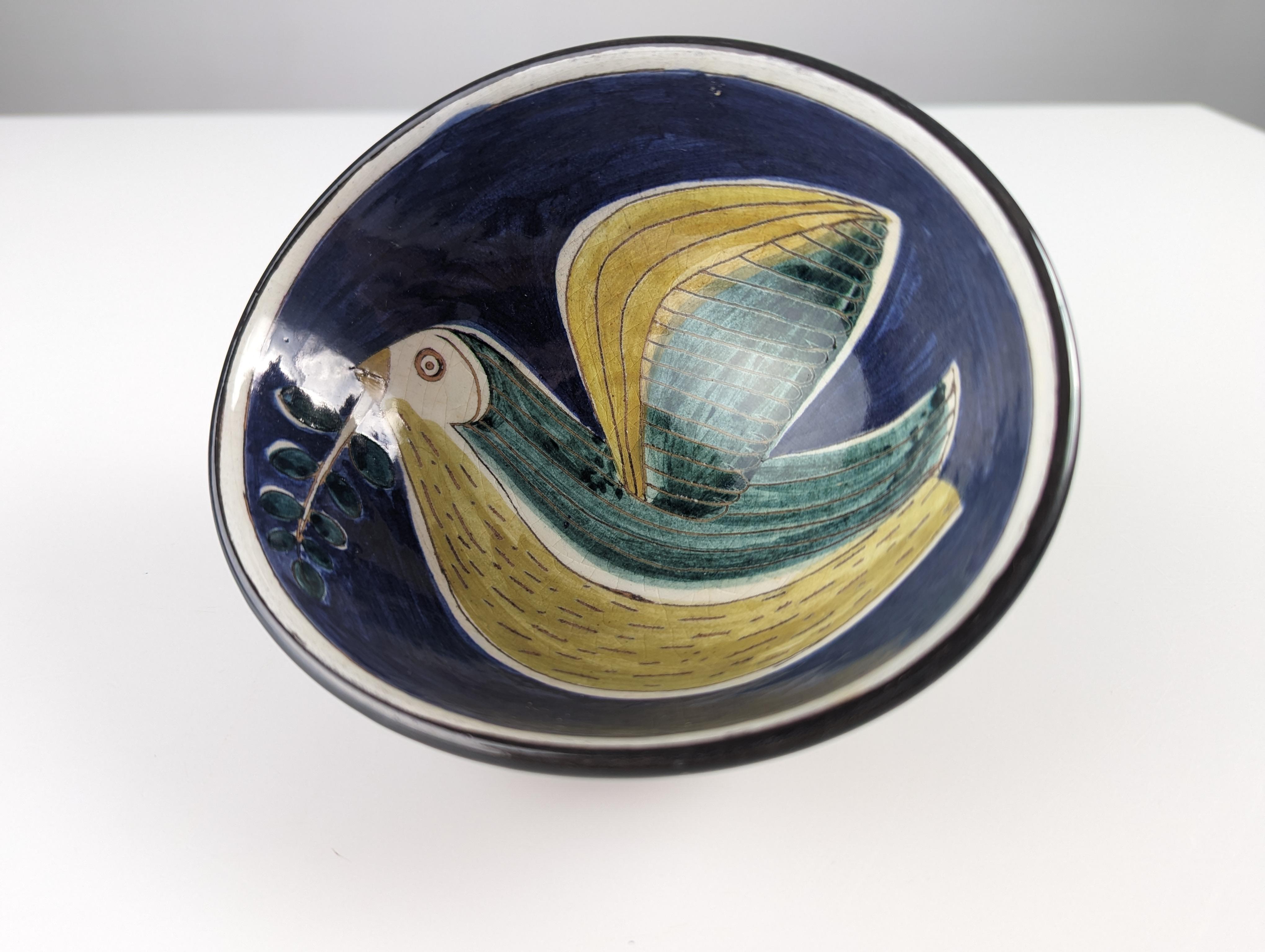 Swiss Art Pottery Luzern Handarbeit 1950s In Good Condition In Benalmadena, ES