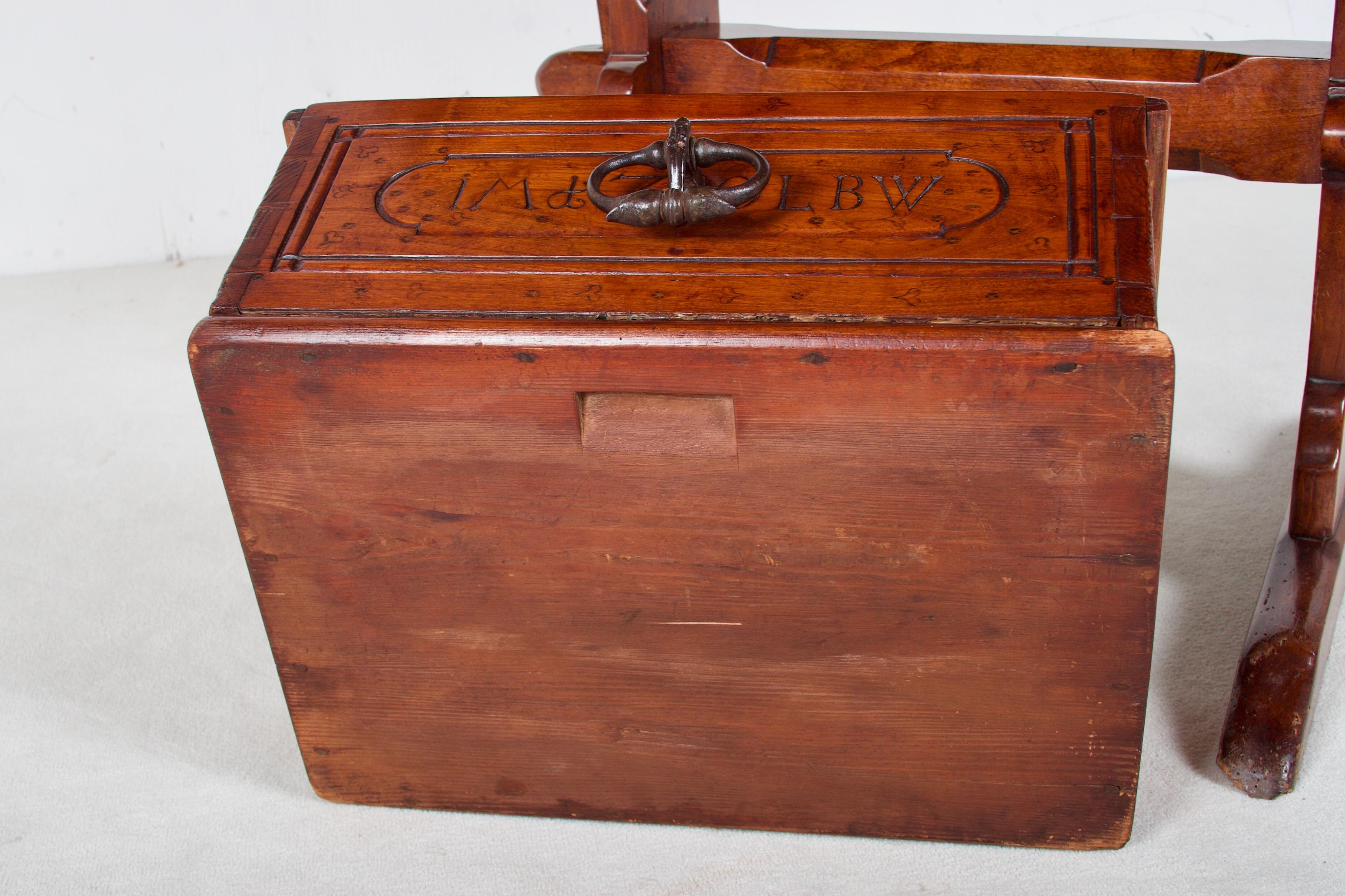 Swiss Bankers / Rent or Merchant Table, 18th C. and Later For Sale 4