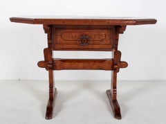 Schweizer Banker-/ Renten- oder Kauftisch, 18. Jahrhundert und später