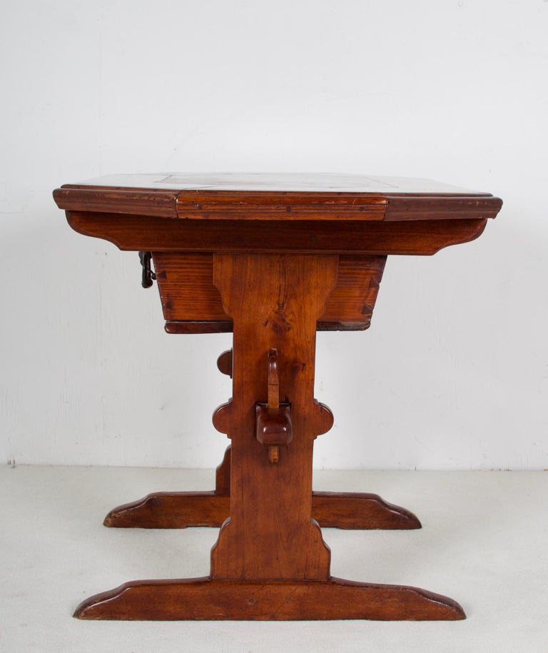 Renaissance Swiss Bankers / Rent or Merchant Table, 18th C. and Later For Sale