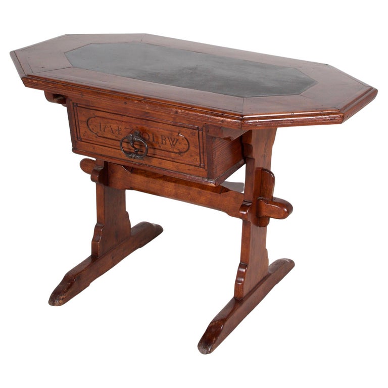 Swiss Bankers / Rent or Merchant Table, 18th C. and Later For Sale