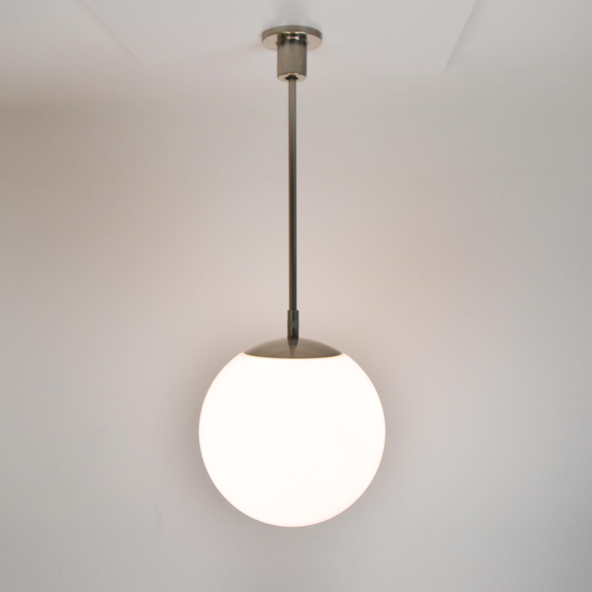 Swiss Bauhaus Pendant Lamp by BAG Turgi - Elegant Design & Functionality For Sale 4