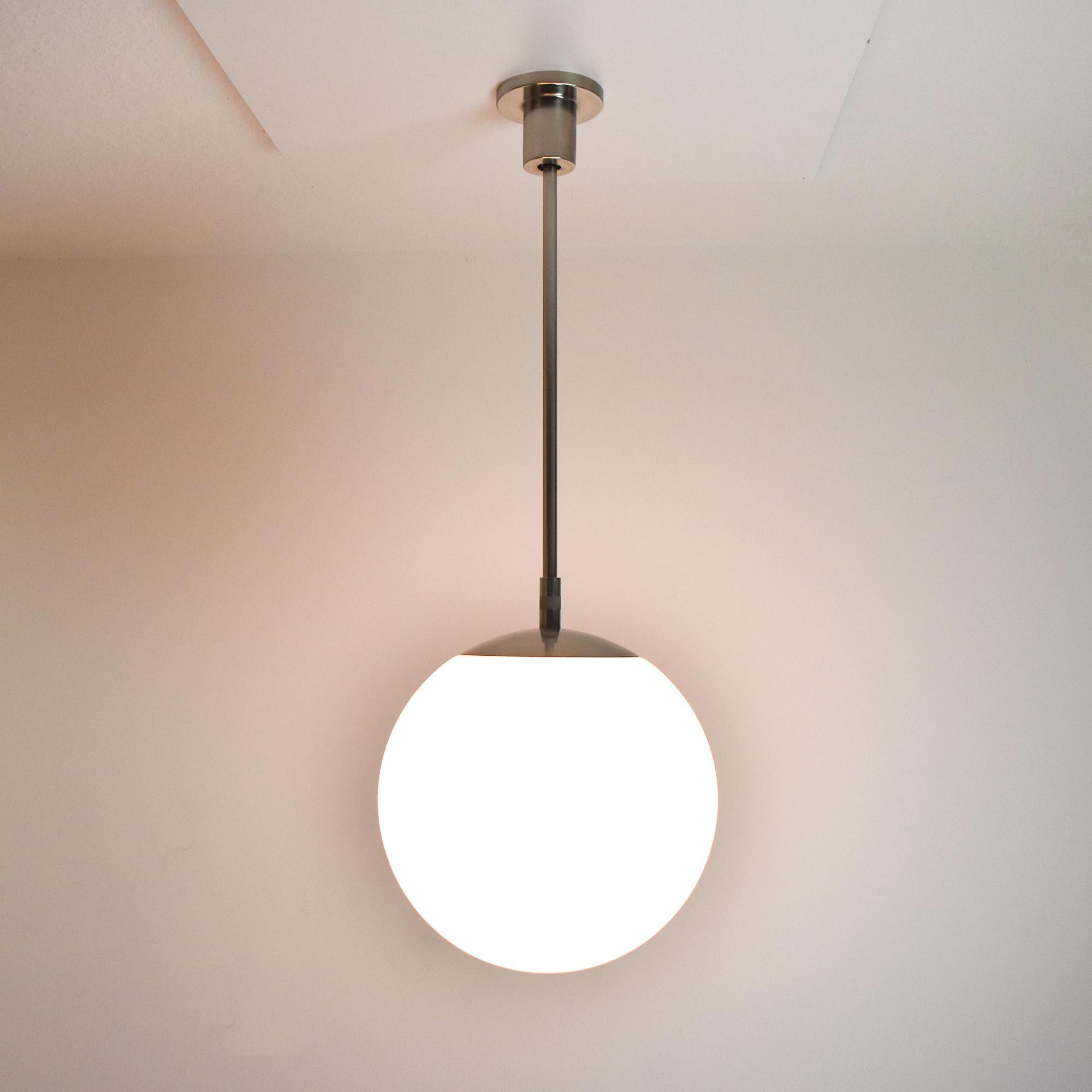 Swiss Bauhaus Pendant Lamp by BAG Turgi - Elegant Design & Functionality For Sale 5
