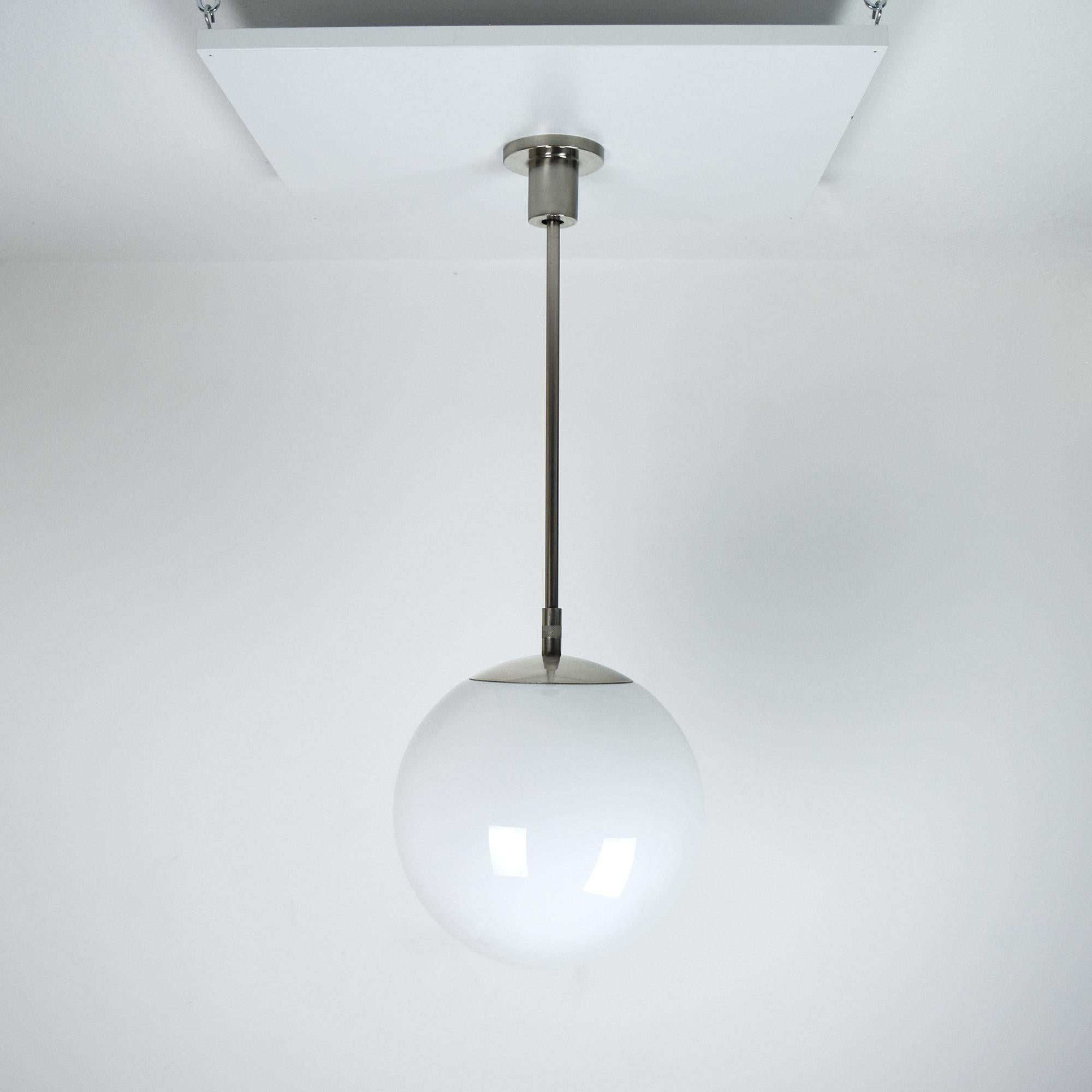 Swiss Bauhaus Pendant Lamp by BAG Turgi - Elegant Design & Functionality For Sale 7