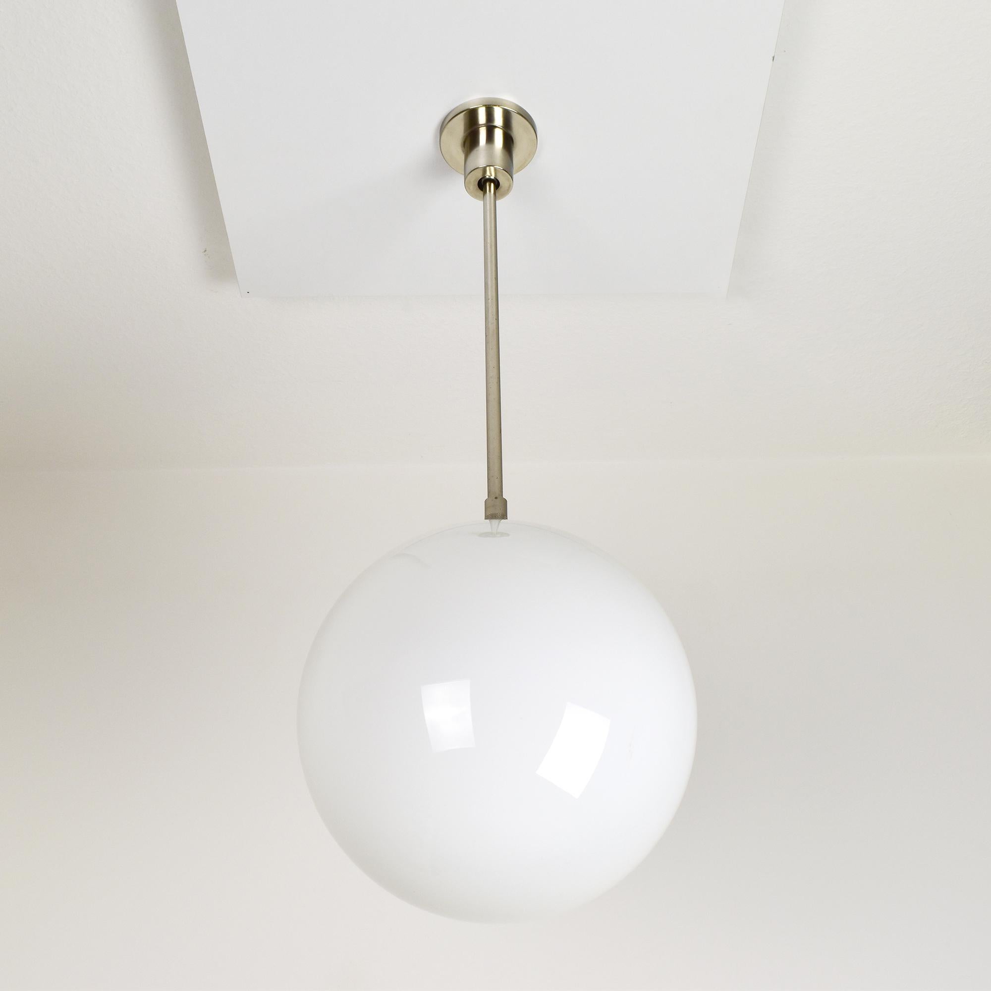 Swiss Bauhaus Pendant Lamp by BAG Turgi - Elegant Design & Functionality In Good Condition For Sale In Bad Säckingen, DE