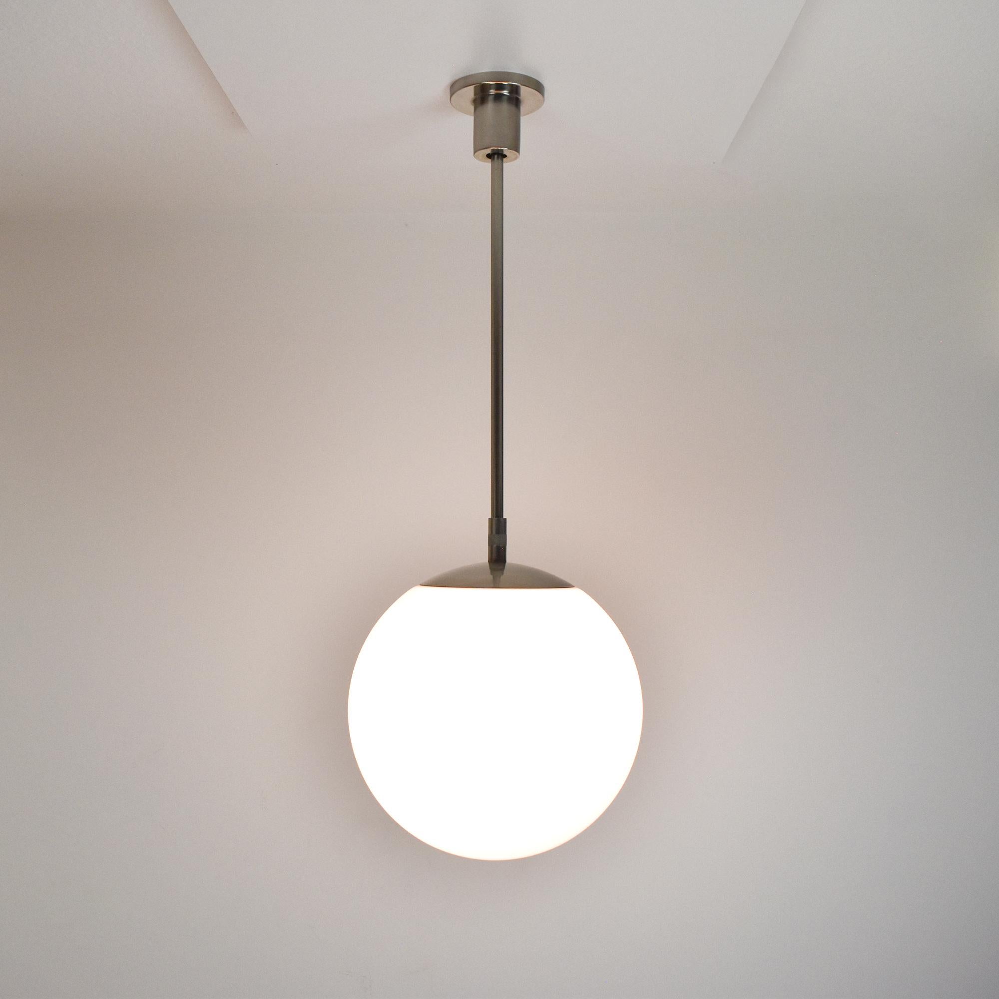 Swiss Bauhaus Pendant Lamp by BAG Turgi - Elegant Design & Functionality For Sale 1