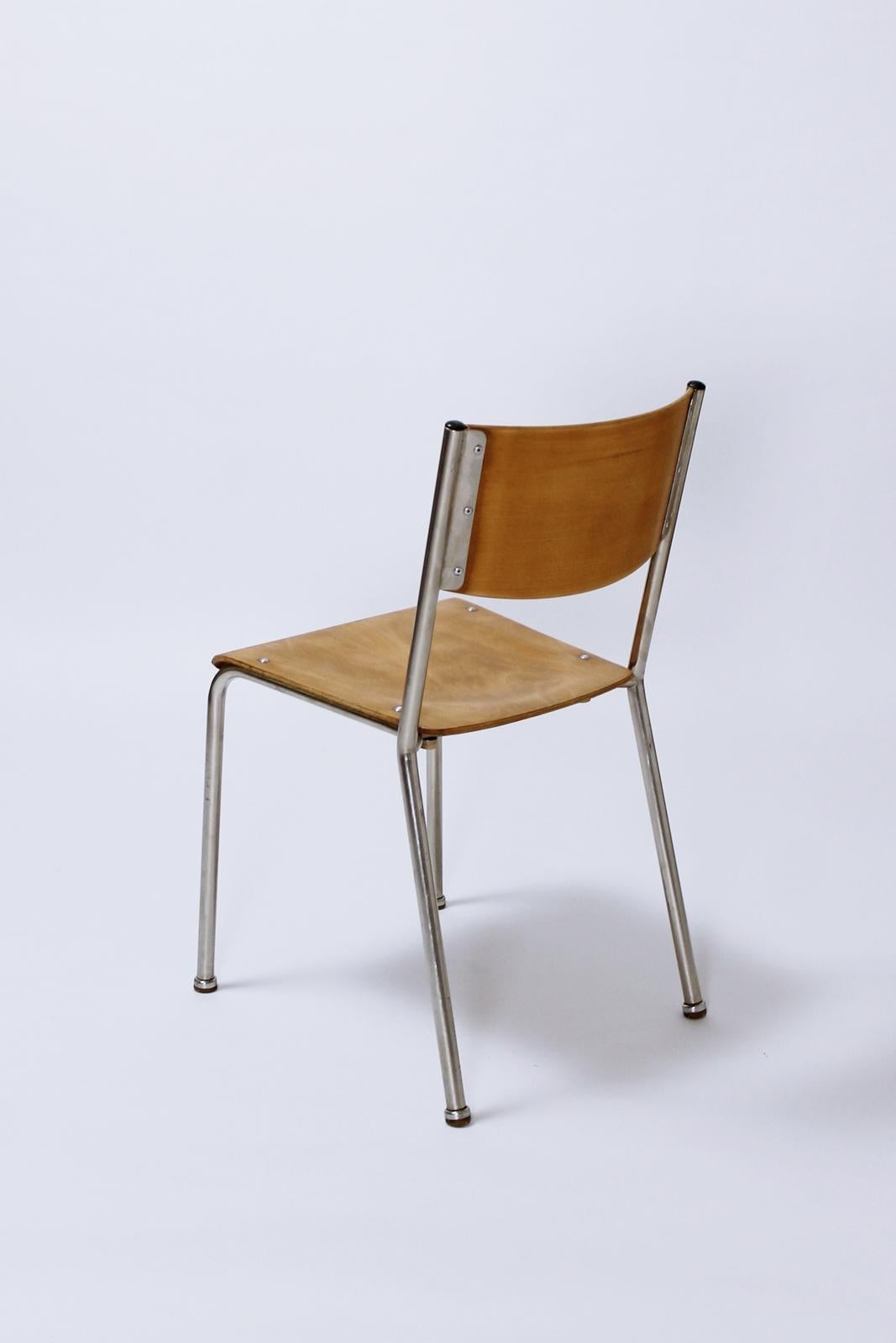 Sedie tubolari Bauhaus svizzere di Gustav Hassenpflug per Embru Werke 1934 2