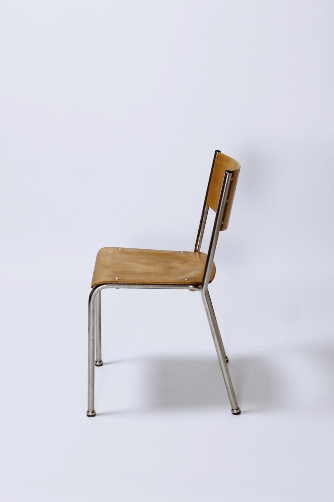 Sedie tubolari Bauhaus svizzere di Gustav Hassenpflug per Embru Werke 1934 3