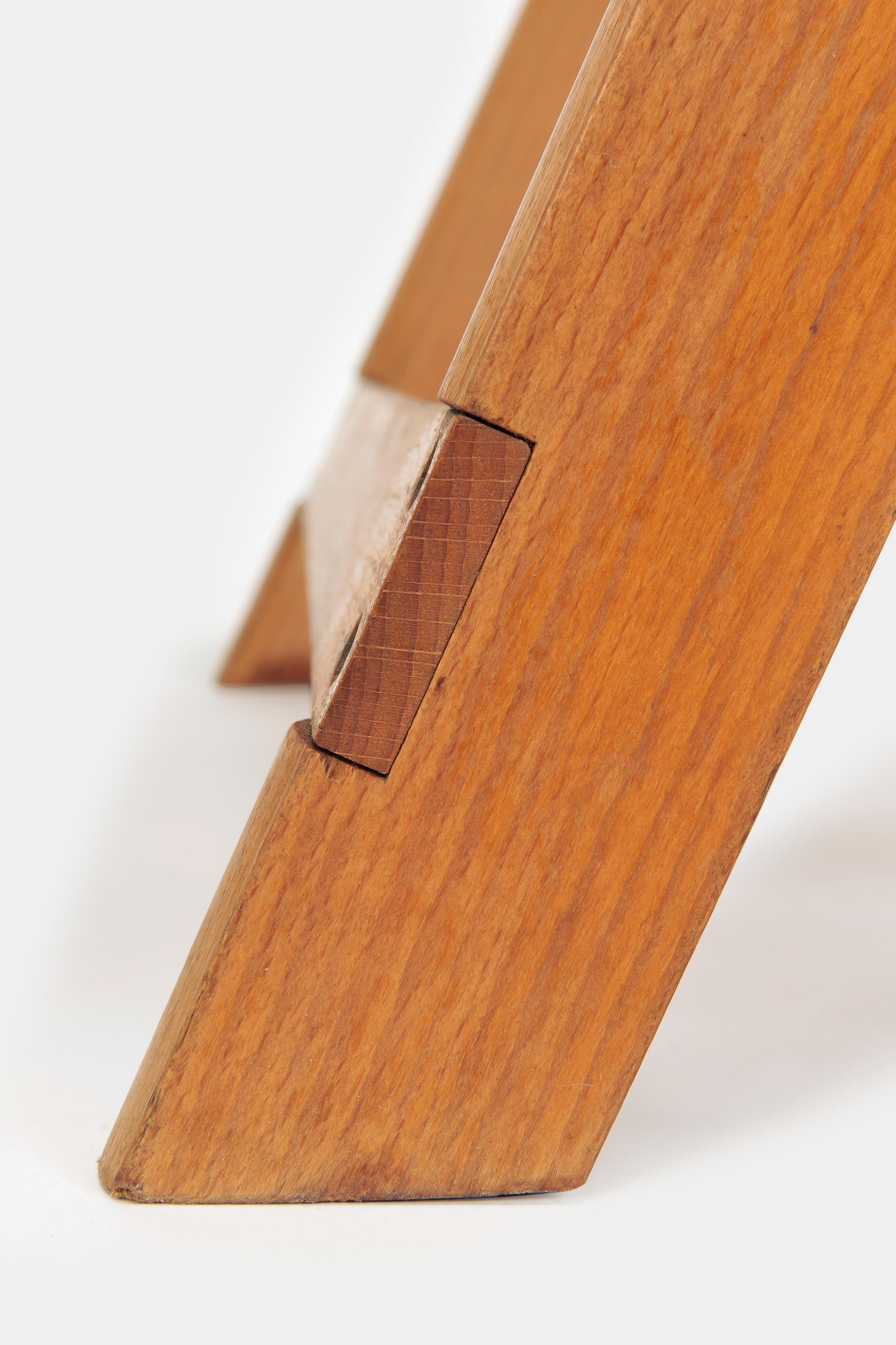 Swiss Midcentury Modern Birchwood Folding Chair, Wohnbedarf 1940s, Light Brown For Sale 7