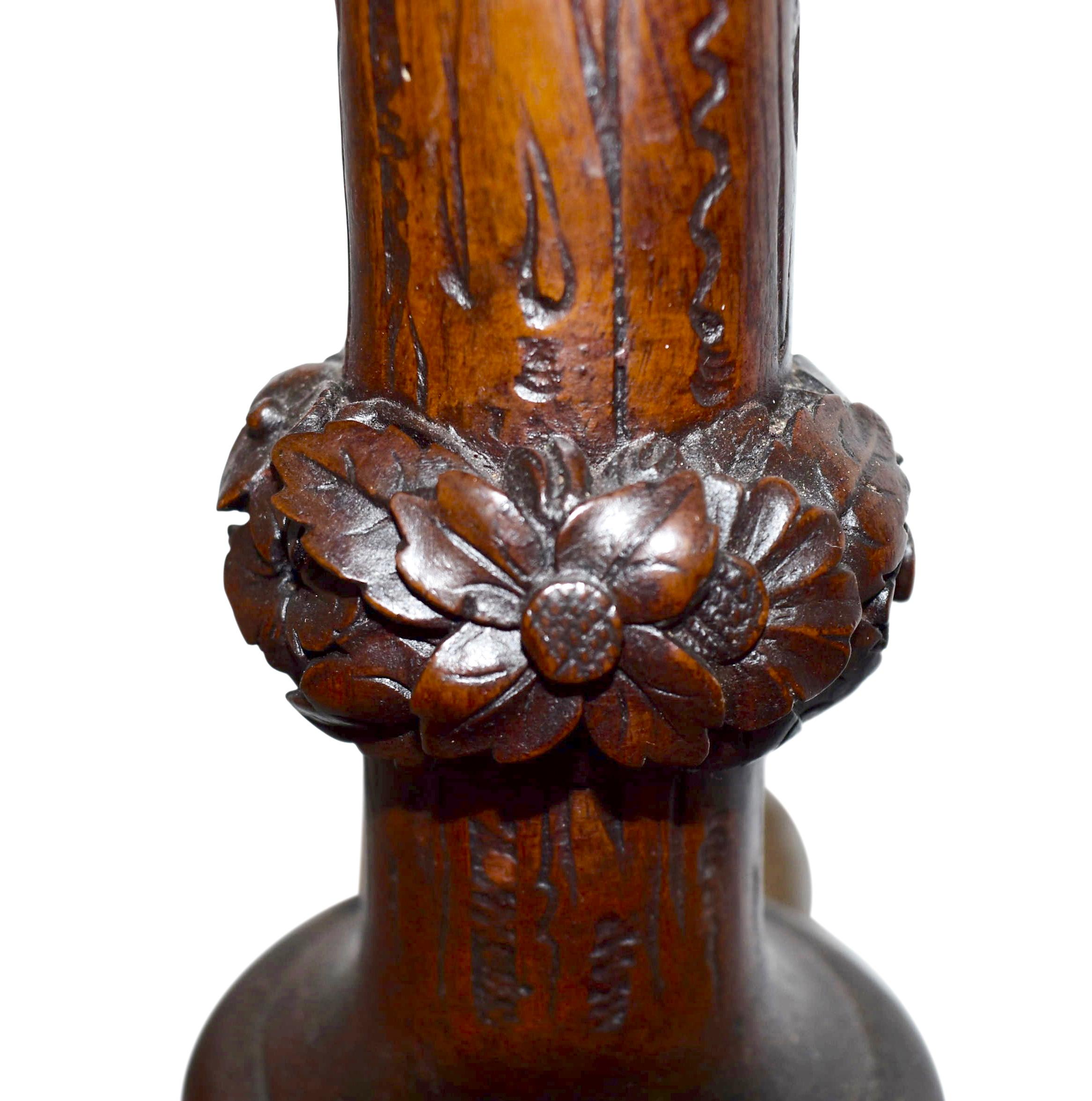 Swiss Black Forest Carved Wooden Planter Box / Jardinière, circa 1895 For Sale 4
