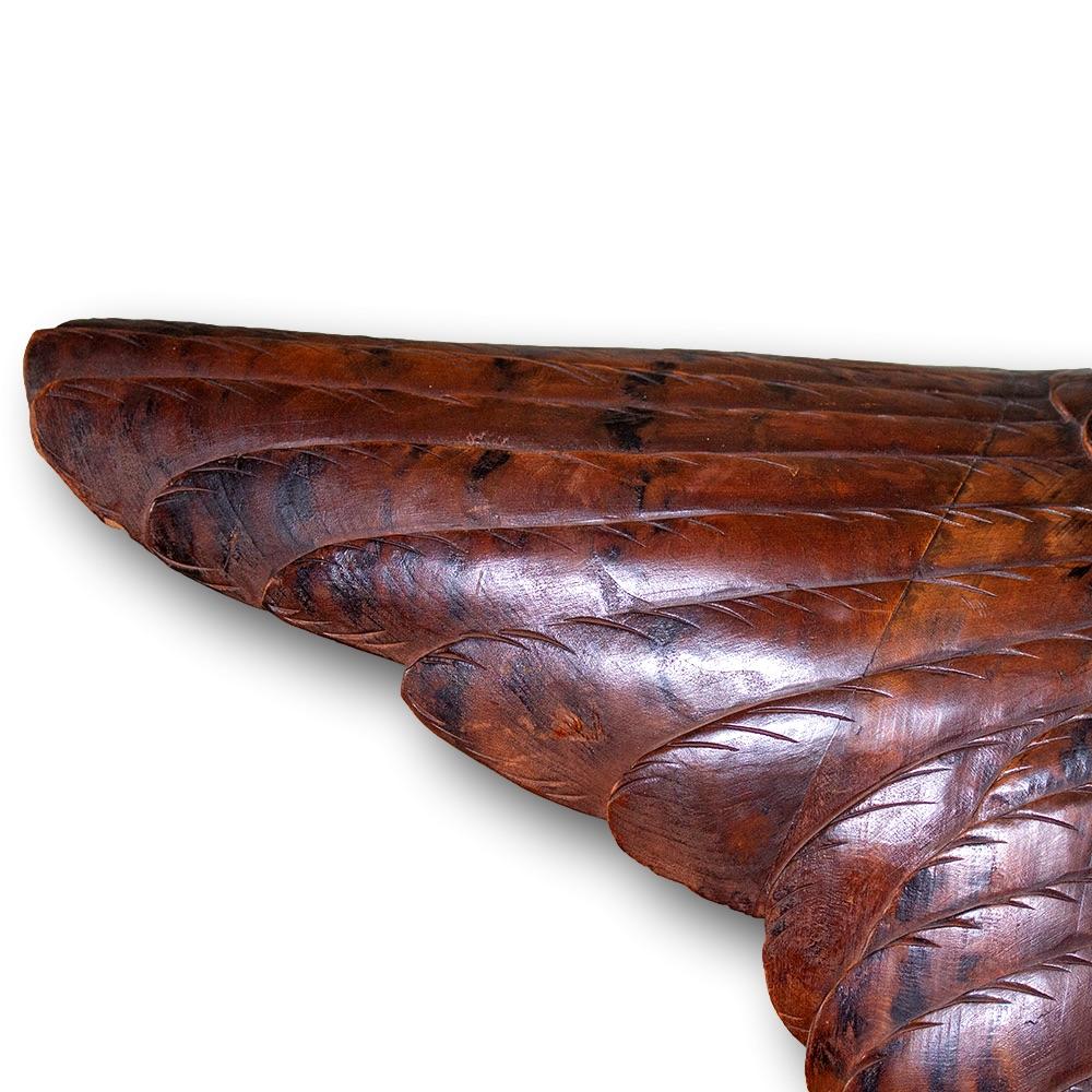 Swiss Black Forest Eagle Carving 'Taking Flight' For Sale 9