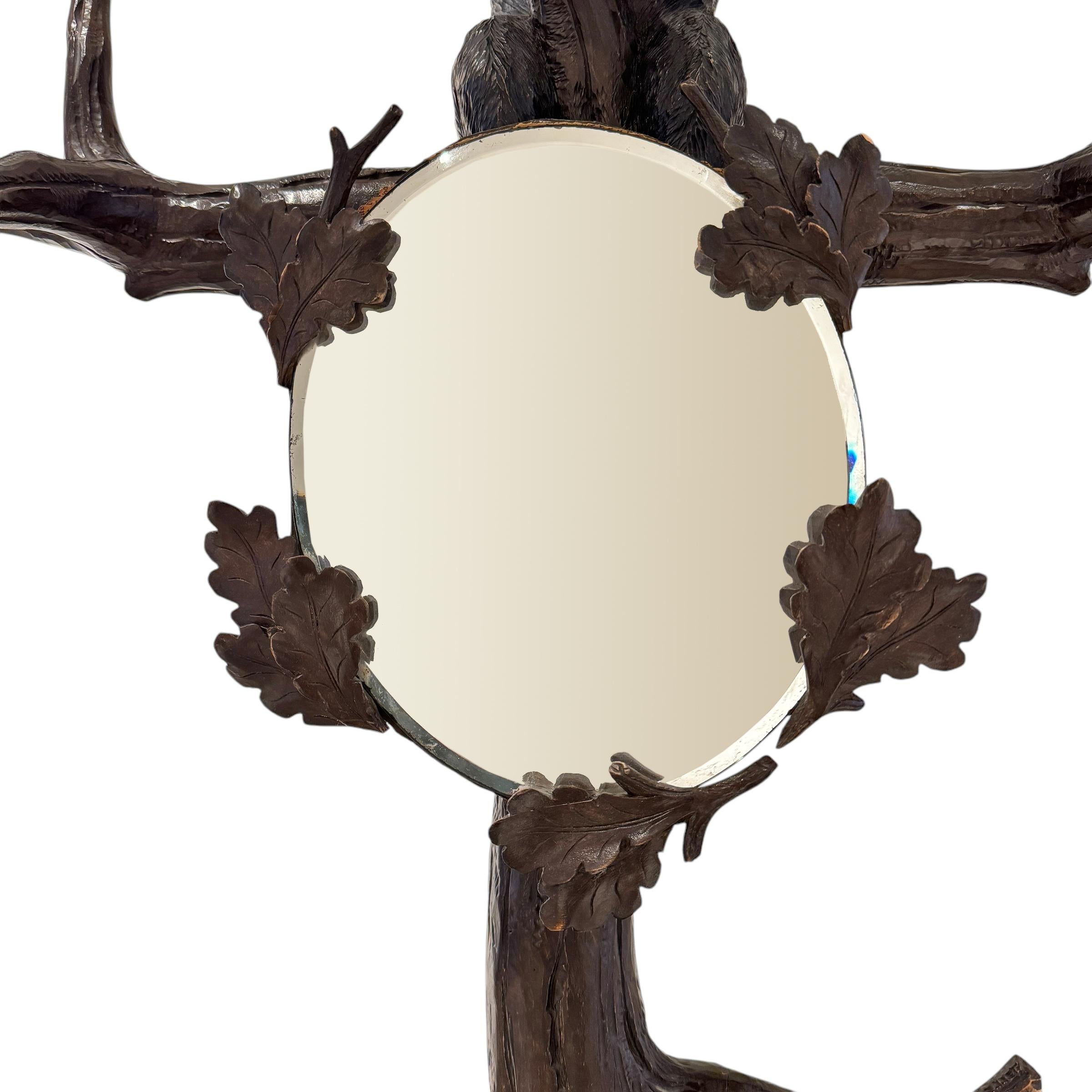 Swiss Black Forest Hall Tree by Seilar-Brawant, c. 1900 en vente 2