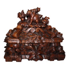Swiss Black Forest Jewelry Box, circa 1890