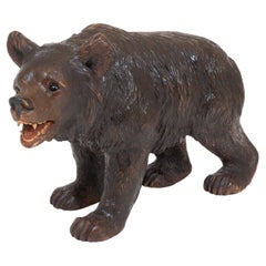 Antique Swiss Black Forest Walking Bear