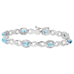 Topaz Link Bracelets