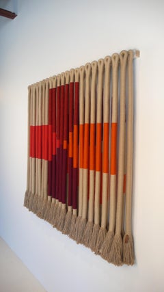 'Swiss Cross' by Fiber Artist Jane Knight, 1928-2013
