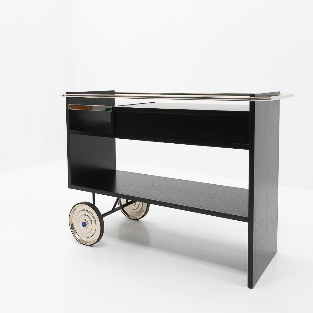 Swiss Design Classic UPW Serving Cart, Designed by Ulrich P. Wieser for WB-Form For Sale 1