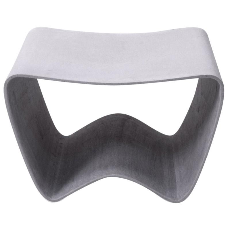 Swiss Design Eternit Concrete Stool by Ludwig Walser, Special Edition For Sale