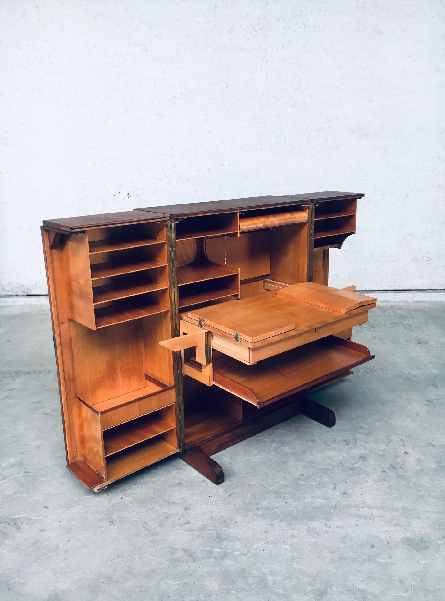 Swiss Design Magic Box Desk by Mummenthaler & Meier, Switzerland, 1960's 1