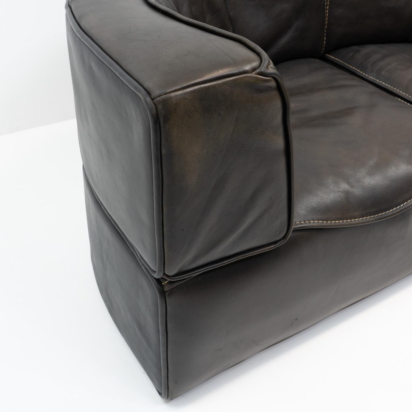 Swiss Design Vintage De Sede DS-15 Settee, 1970s For Sale 2
