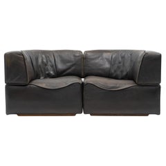 Schweizer Design Vintage De Sede DS-15 Settee, 1970er Jahre