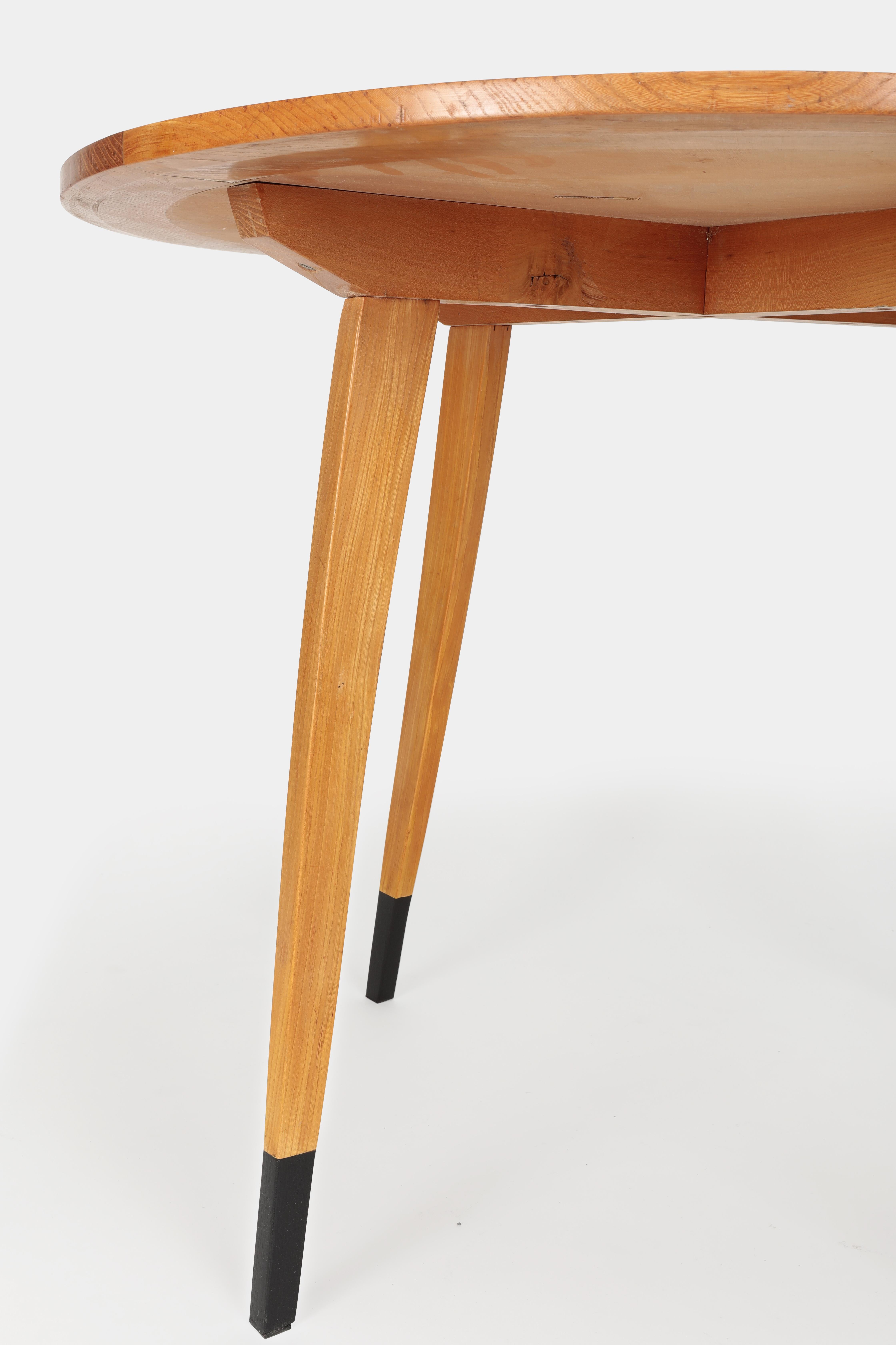 Swiss Dining Table Wohnbedarf Jehle, 1960s 4
