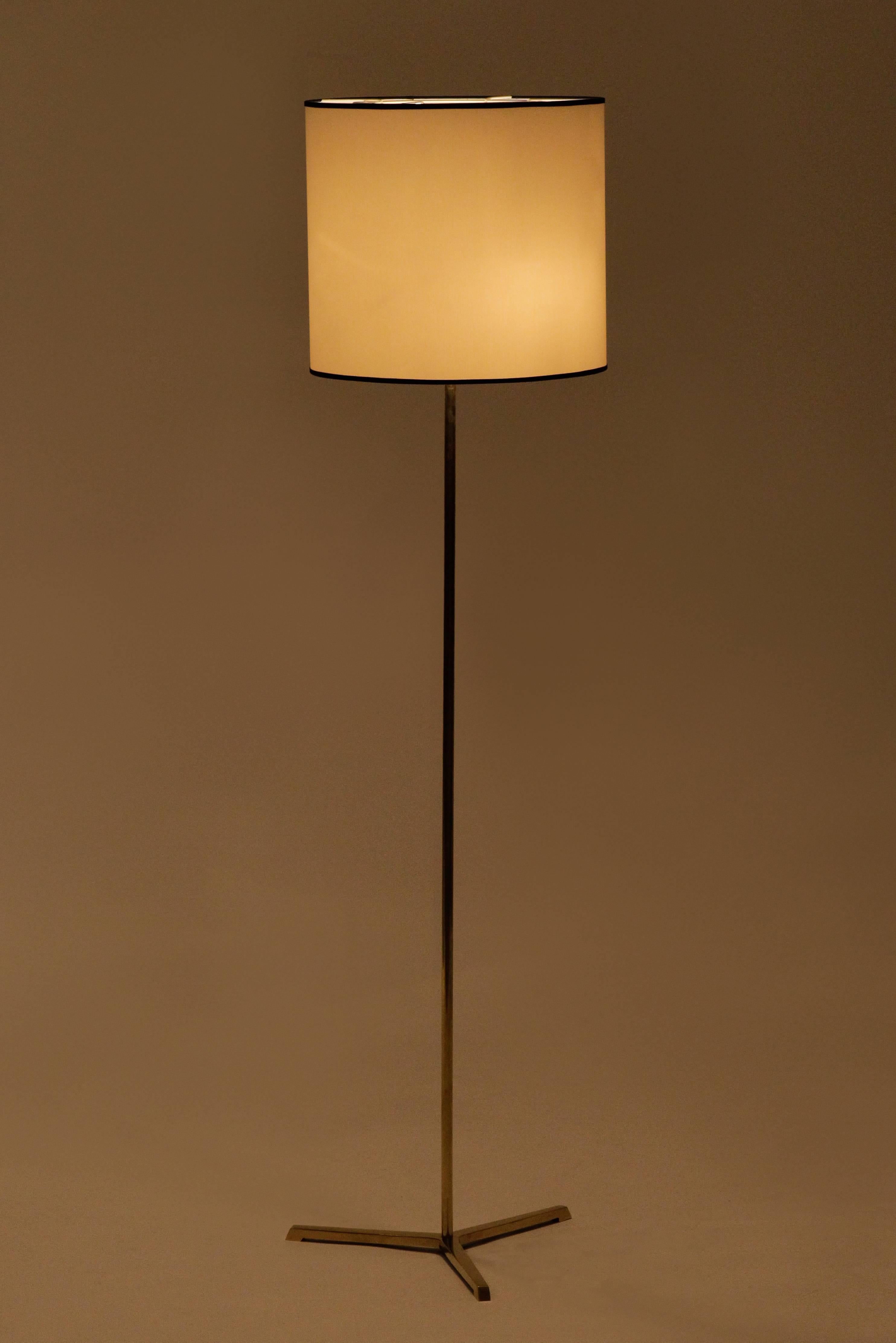 Mid-Century Modern Swiss Floor Lamp Megal AG, 1960s For Sale
