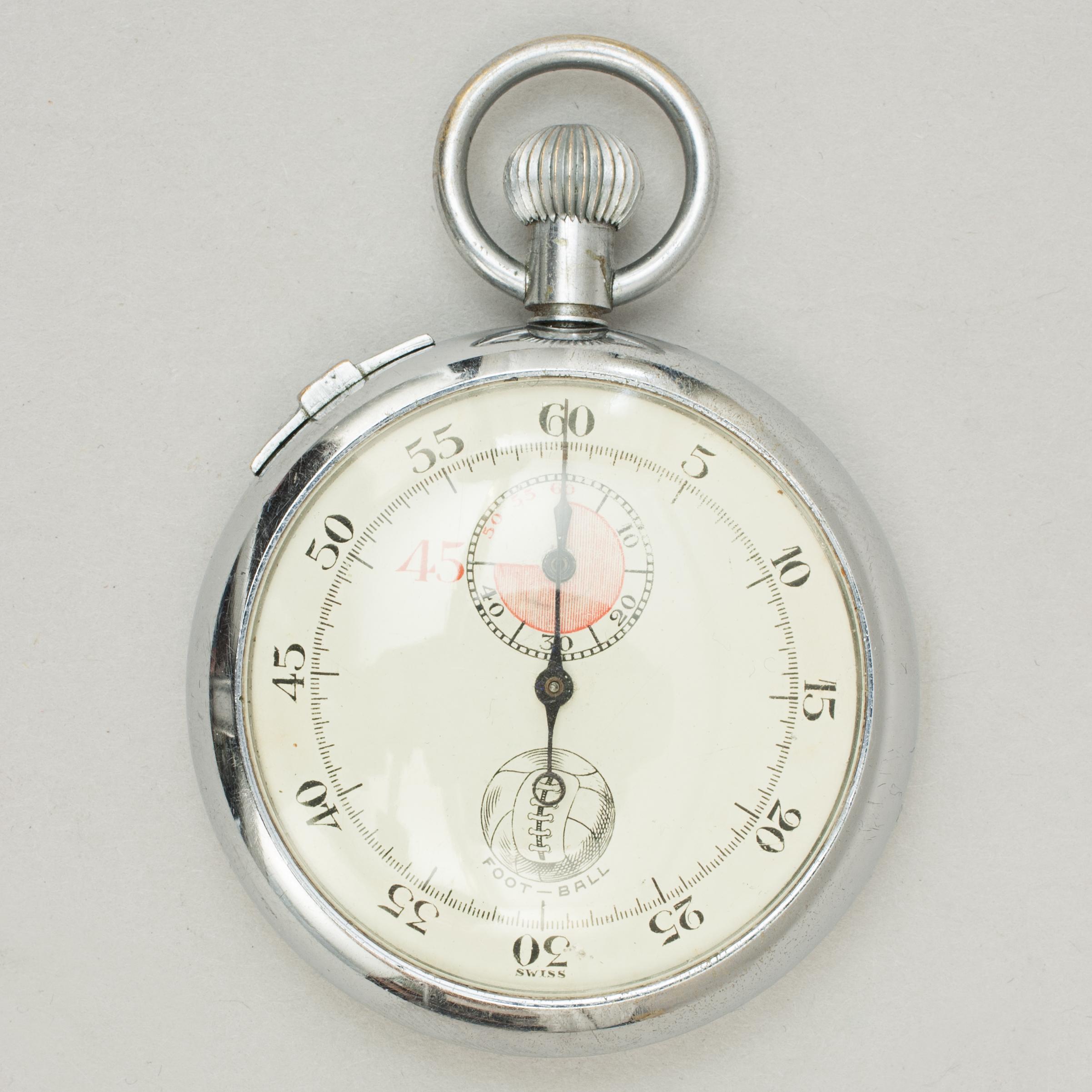 Swiss Football Referee's Stop Watch In Good Condition In Oxfordshire, GB