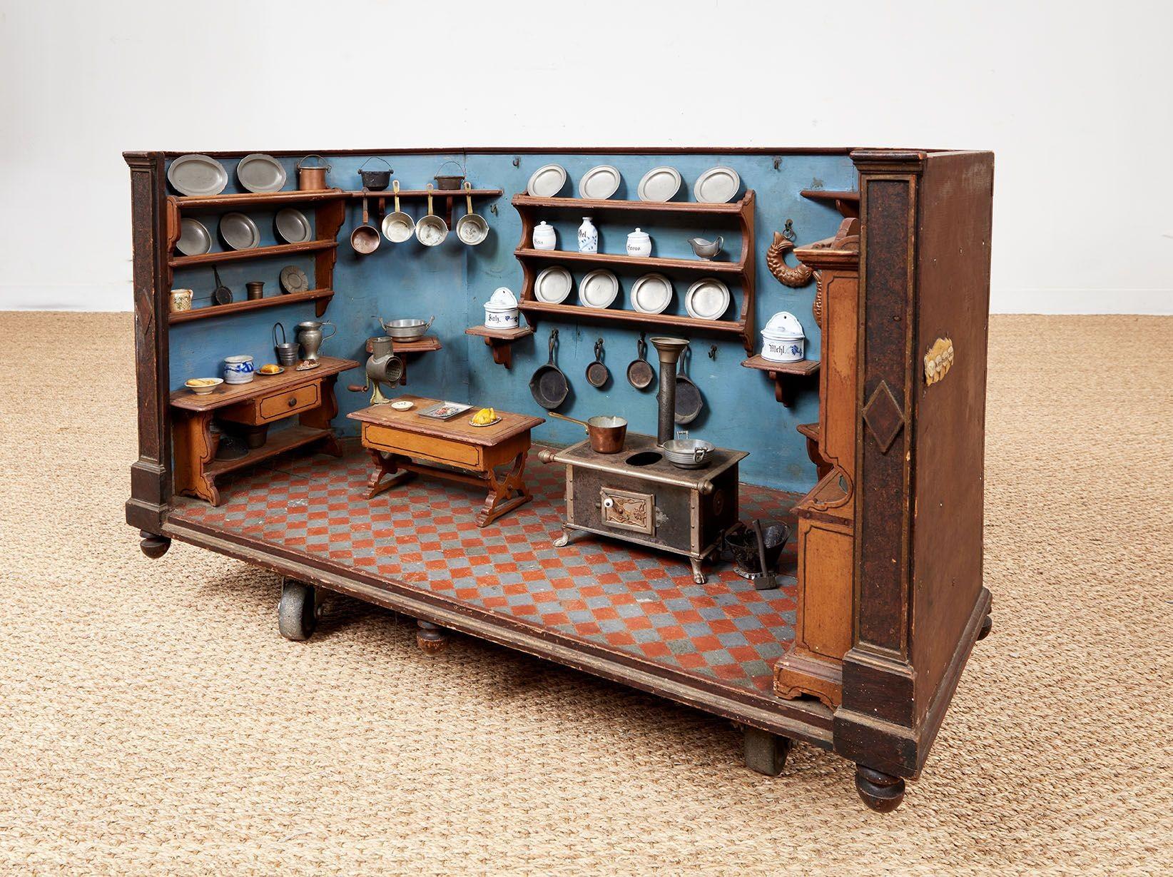Swiss Kitchen Diorama For Sale 4
