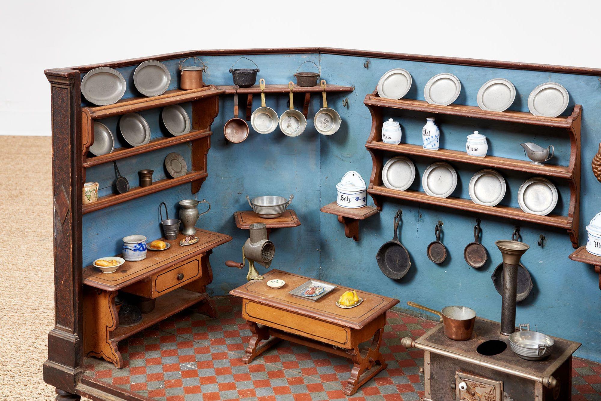 Swiss Kitchen Diorama For Sale 5