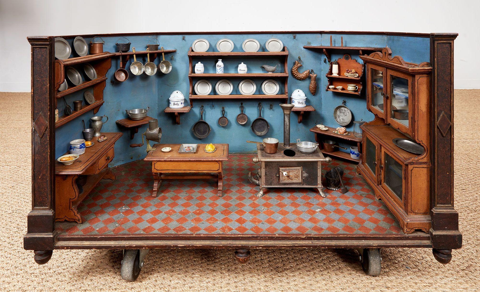 Swiss Kitchen Diorama For Sale 3