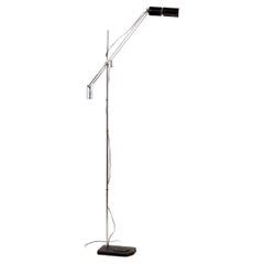 Swiss Lamps International Haloprofil Chrome Floor Lamp, Switzerland 1970s