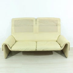 Swiss Leather Sofa DS 2011 for De Sede